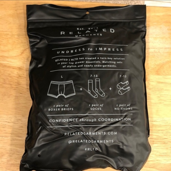 Related Garments The Ivy Boxer Briefs & Socks Set - Picture 3 of 4